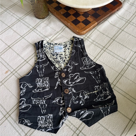 Toddler Western Vest - Picture 1 of 4